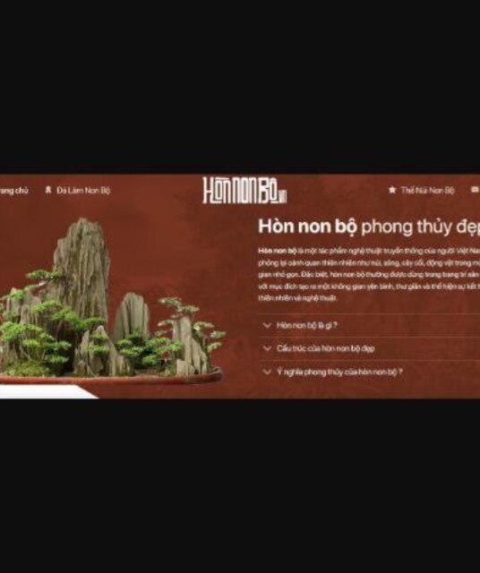 avatar hòn non bộ